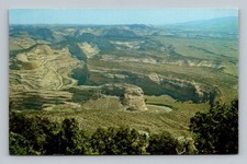 Postcard CO Echo Park Dinosaur National Monument Colorado and Utah vintage