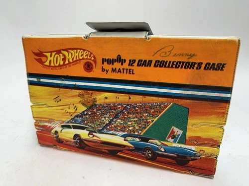 Hot Wheels Redline 1968 Pop Up 12 Car Collectors Case