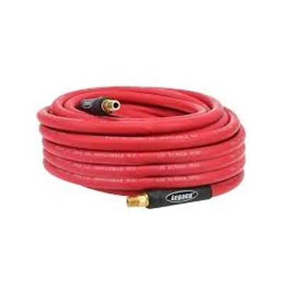 Flexzilla HRE3850RD2 Workforce Rubber Air Hose, 3/8 Inch ID, 50 Foot, 1/4 Inch