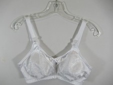 Bali Double Support Spa Closure Comfort-U Bra 38DD White Wireless 3372