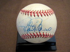 RAFAEL PALMEIRO RANGERS ORIOLES EARLY SIGNED AUTO VINTAGE OAL GU'ED BASEBALL JSA