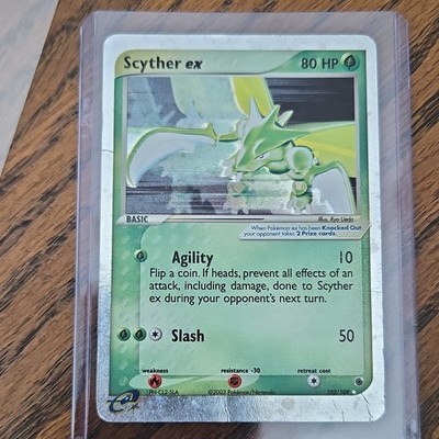 Pokémon Scyther EX Ruby/ Sapphire 102/109 MP