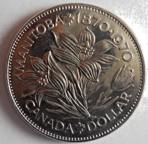 1970 CANADA DOLLAR - AU/UNC - PROOF LIKE - Excellent Coin - Lot #M27