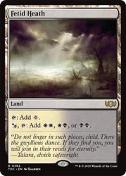 Fetid Heath 362/478 Commander: Tarkir: Dragonstorm