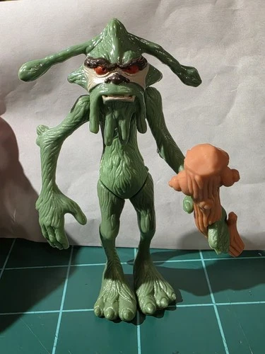 Star Wars Ewoks TV Cartoon - Dulok Scout Vintage Kenner 1985 3.75” With Club!