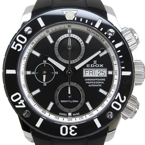 EDOX 01117-3-NINRA Class One Chrono Offshore Professional Used Watch