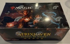 Magic: The Gathering Strixhaven: School of Mages Draft Booster Box mtg