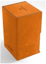 Watchtower Convertible Deck Box, 100 Sleeves Orange - Game Genic