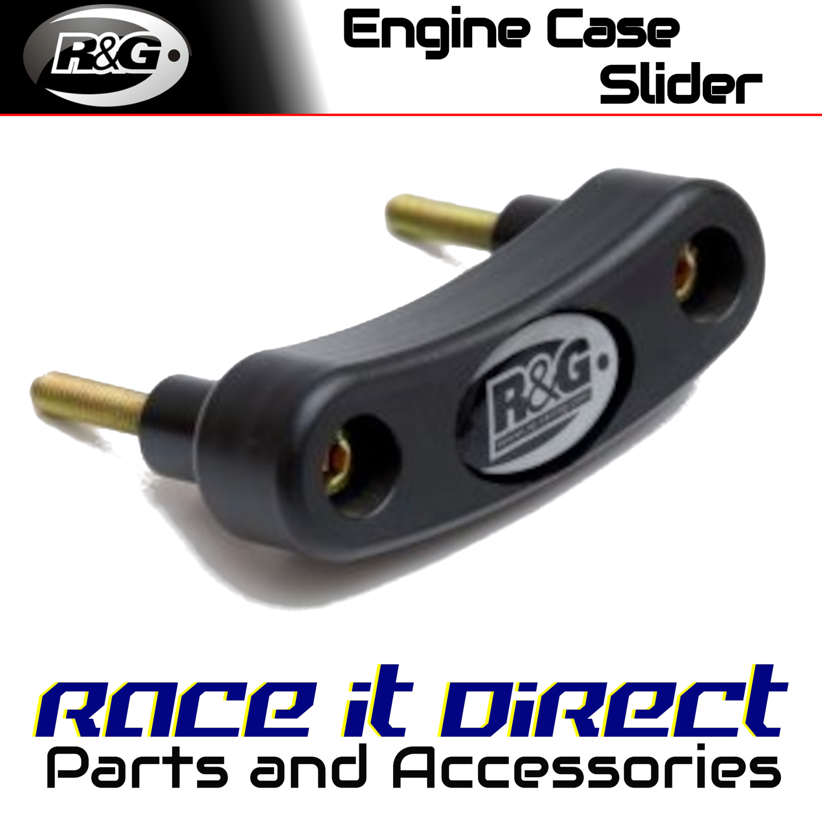 R&G - ECS0045BK - Engine Case Sliders