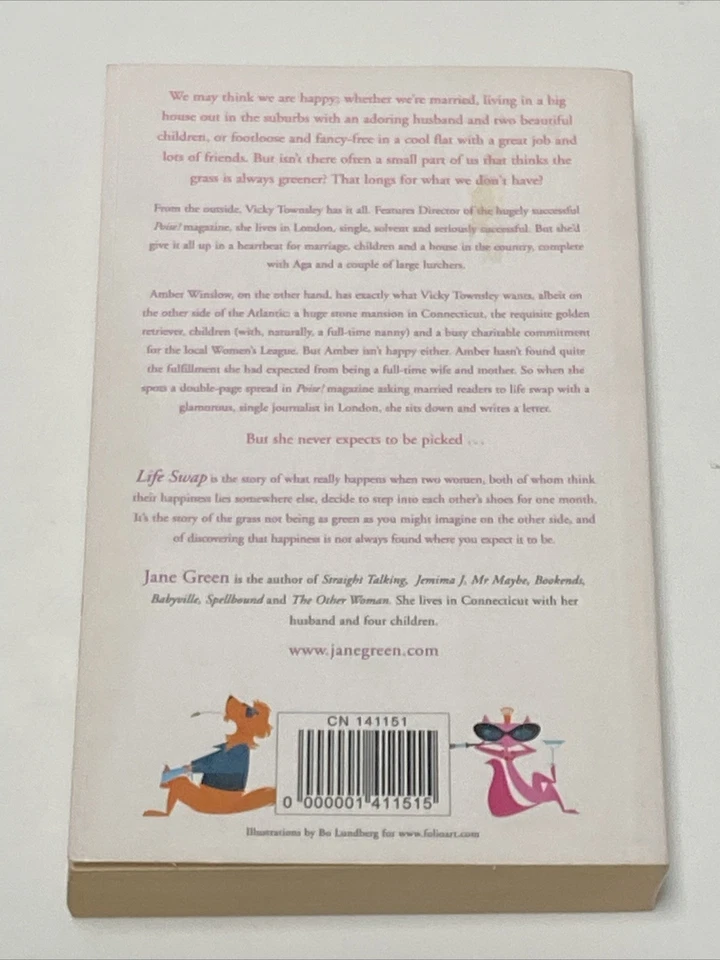 (NEW) Life Swap by Jane Green (Paperback 2005) First Edition - Image 2 of 3