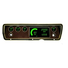 For Dodge Dart 69-76 Intellitronix Direct Fit Led Digital Gauge Panel Green For Dodge Dart 69-76 Intellitronix Direct Fit Led Digital Gauge Panel Green