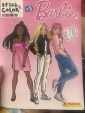 BARBIE Stick  Color Book 20 Stickers Panini