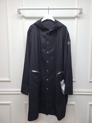 Moncler X Rick Owens Schwarz Nesbit Nylon Parka 55208584