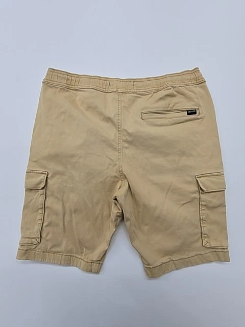 Short cargo beige régulier Hollister pour homme taille L avec cordon de serra... - Photo 2/4