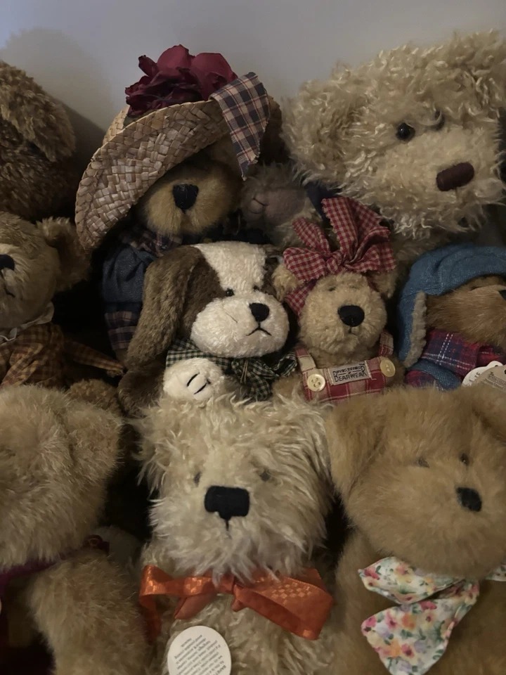 Lote de osos de peluche Boyds - Osos de peluche coleccionables estilo vintage, tamaños mixtos Foto 3 de 4
