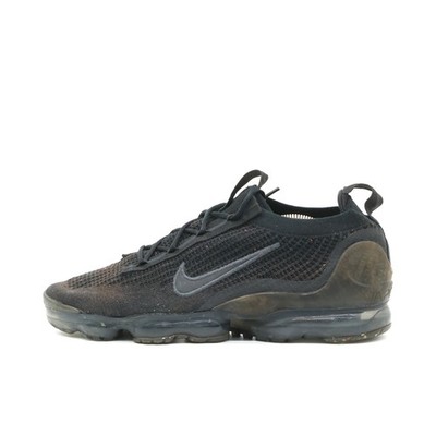 Nike Herren Air Vapormax 2021 Flyknit Schuhe Schwarz Low-Top Sneaker EU 45.5