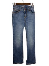 Wrangler Womens Boot Cut Stretch Jeans Light Wash 1/2x32 Mid Rise Denim