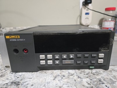 Fluke Hydra Series II 2620A Data Logger Voltage Resistance RS-232C IEEE-488.