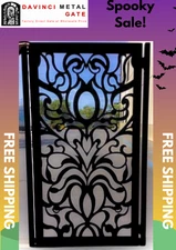 Spooky Sale- Contemporary Metal Gate
