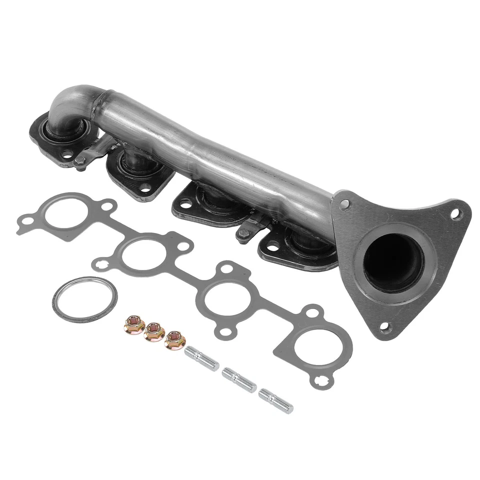 2x Colector de escape izquierdo y derecho con junta para Toyota Land Cruiser Lexus 98-05 Foto 2 de 4