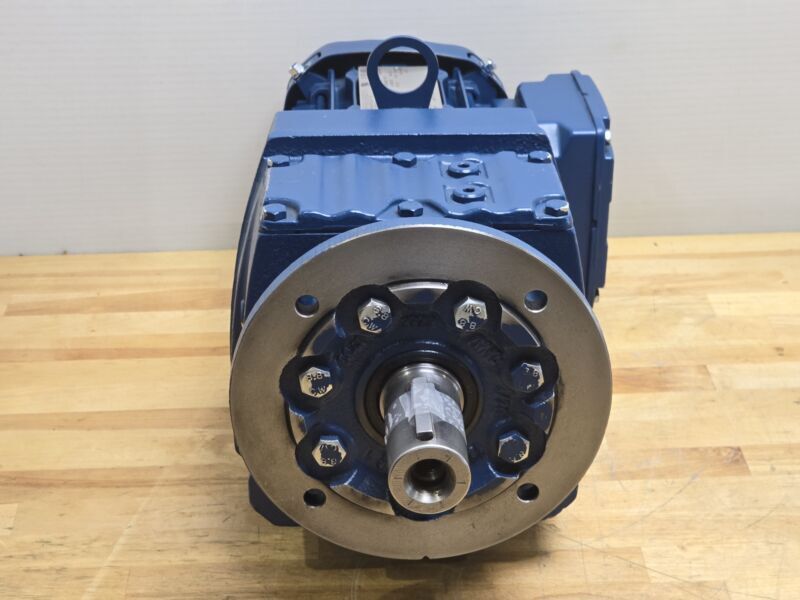 SEW-EURODRIVE Gear Motor RF47 DRS71S4, 230/460VAC, 60Hz, 3Ph, 1/2 HP ...