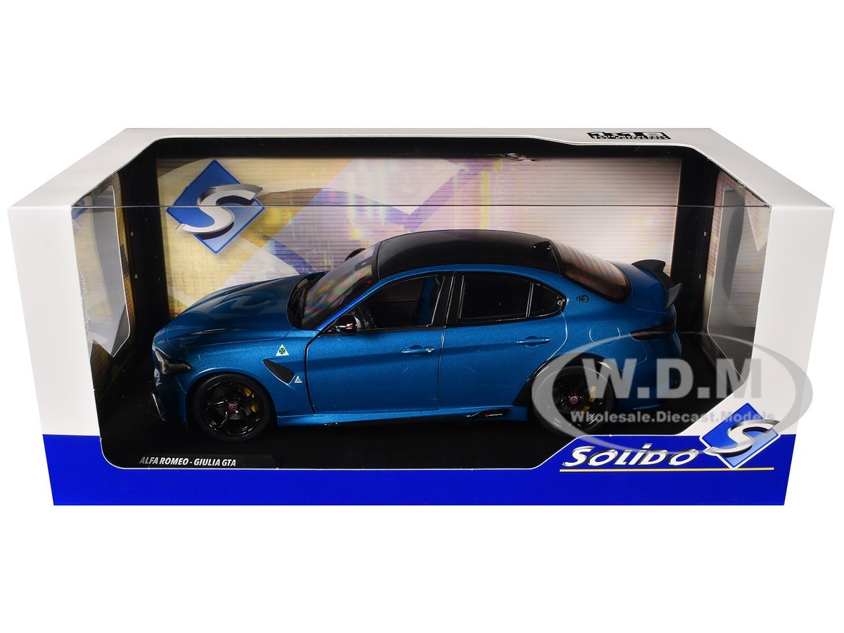 Solido 1/18 Alfa Romeo Giulia GTA 2022 - Bleu Anodisé - Prévente