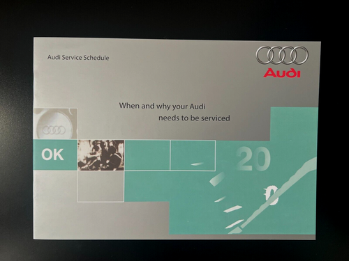 Audi Service Book brand new not duplicate all models covered petrol and diesel - 第 1/5 張圖片