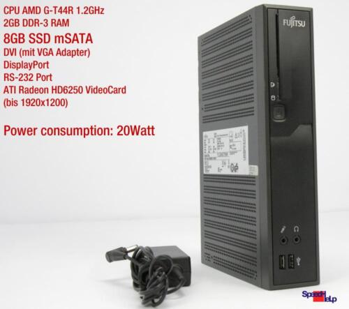 Mini Computer Windows XP SSD DDR3 RS-232 Old Games Red Alert 2 C&C Yuri's - Picture 2 of 8