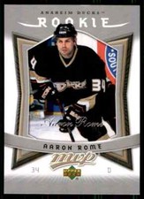 2007-08 Upper Deck MVP Aaron Rome RC #321