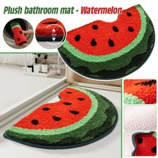 Bathroom Floor Mat Strong Absorbent Flocking Quick Drying Toilet Floor Mat