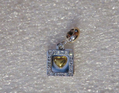 NEW DaVinci Beads & Charms Interchangeable Jewelry - Nana 2 Tone Duo DB16-9