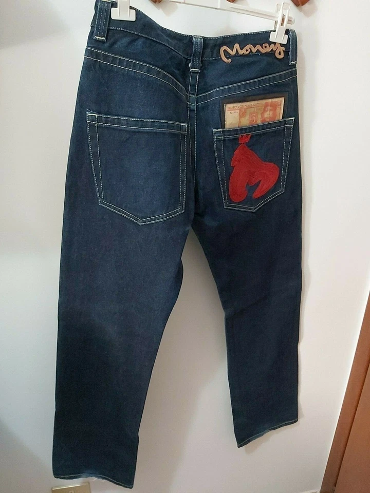 Jeans brand Money "limited edition" Uomo taglia 48 molto rari - Immagine 3 di 4