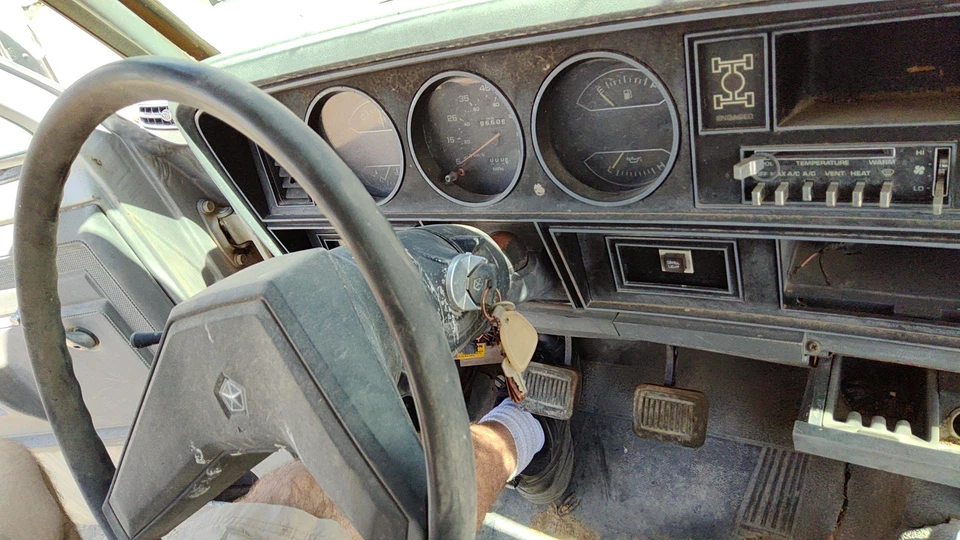Dodge Ram W250 1981-1987 conjunto de columna de dirección OEM Foto 3 de 4