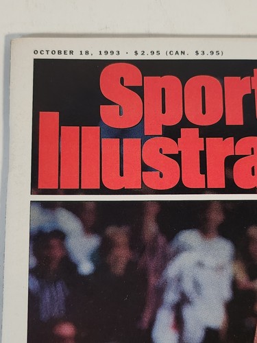 Revista de Colección Sports Illustrated 18 de octubre de 1993 Michael Jordan tiene etiqueta - Imagen 3 de 5