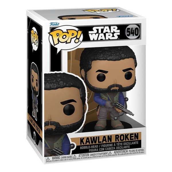 Star Wars Obi-Wan Kawlan Roken Pop #540 Vinyl Figure Funko-image