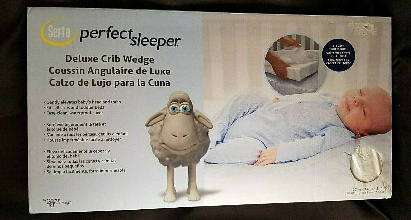 serta perfect sleeper crib wedge