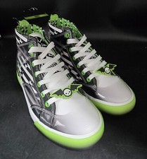 Ground Up Beetlejuice Hi Top Sneakers Women  s 7.5 Men  s 6 NWT LIME Green