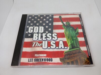 God Bless The U.S.A. Featuring Lee Greenwood CD KRB 2001 KRB4061-2 VG