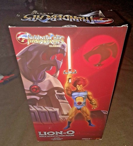 2017 Mezco Thundercats classic Lion-O Action Figure Mega scale w/ 2 heads - Picture 11 of 11