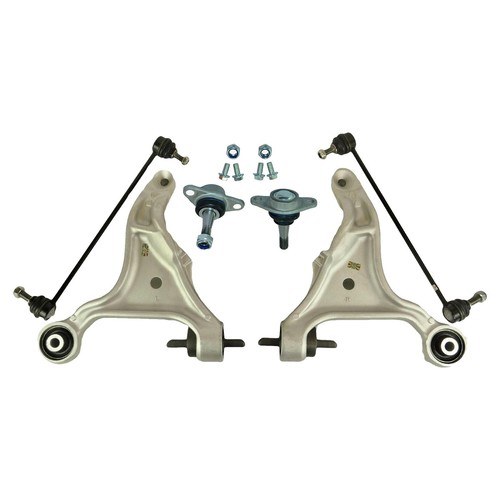 FRONT LOWER SUSPENSION WISHBONE TRACK CONTROL ARMS KIT FOR VOLVO S60 V70 MK2 - Picture 6 of 7