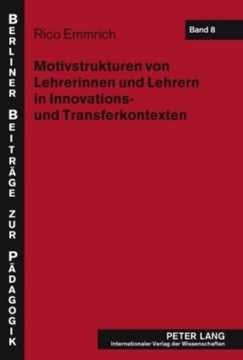 Thumbnail - Rico Emmrich | Motivstrukturen Von Lehrerinnen Und Lehrern In