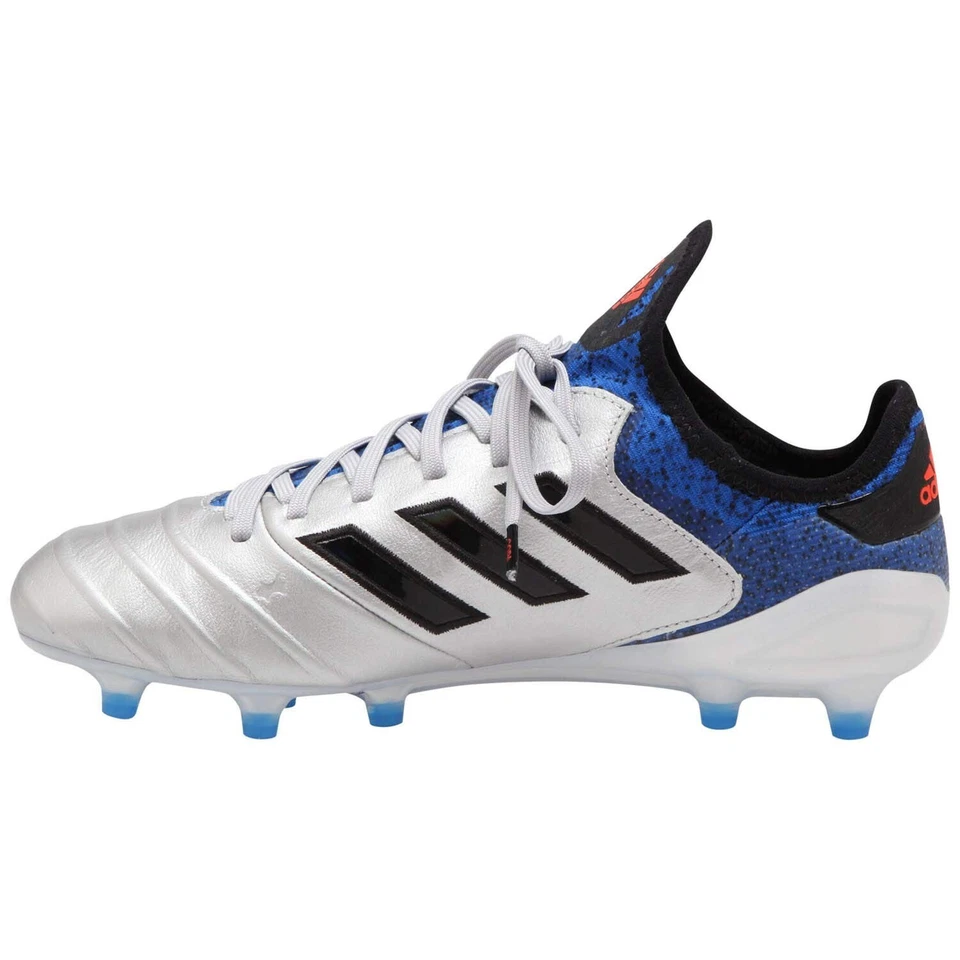 Adidas Copa 18.1 FG - TALLA 13 - DB2166 Plata Metálica Negro Azul Botas Elite Foto 2 de 4