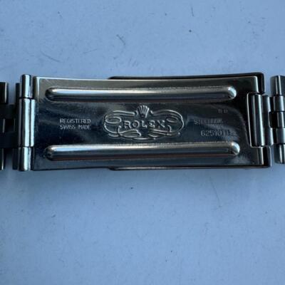 ROLEX Genuine Band Jubilee Bracelet 62510H 555 Watch Silver SS