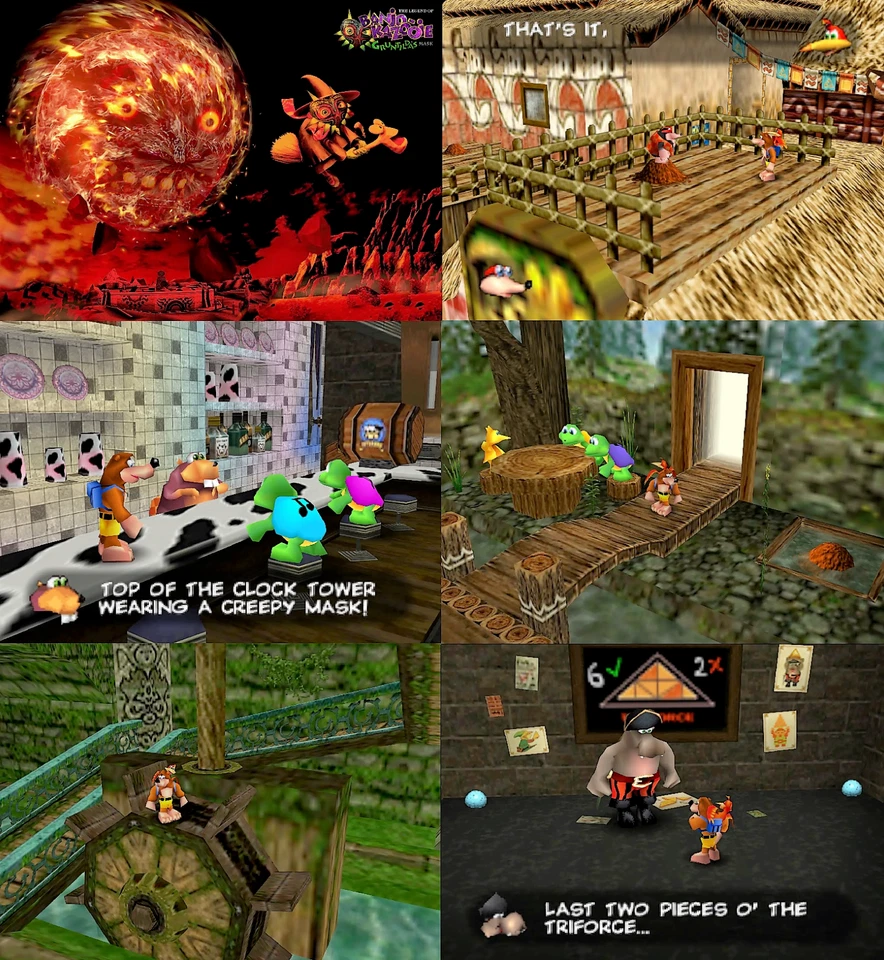 Banjo Kazooie Gruntilda's Mask English Game For N64 NTSC-U/C US Canada - Image 3 of 3