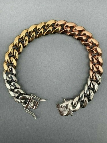 12mm Men's Miami Cuban Link Bracelet 3 