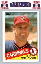 1985 Topps #204 Art Howe