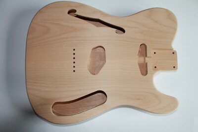 TMG Telecaster Tele Thinline red alder zweiteiler Top Optik leicht Sustainblock