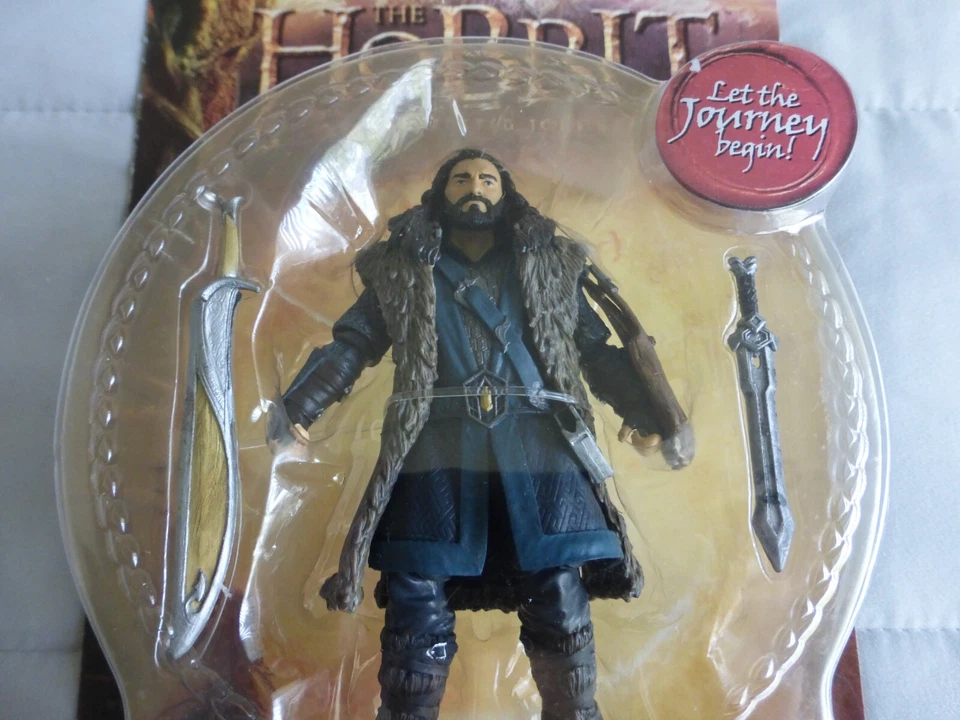 Figura de acción El Hobbit Un viaje inesperado Thorin escudo de roble nuevo sellado Foto 2 de 4