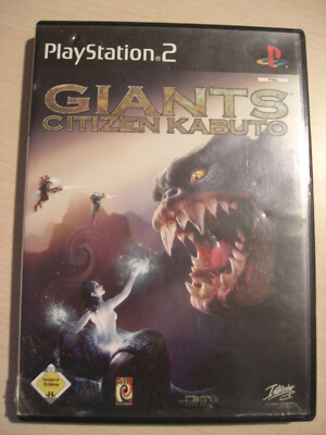 Giants Citizen Kabuto PS2 Interplay 2001 USK 16 Jahre EAN 5026102004987