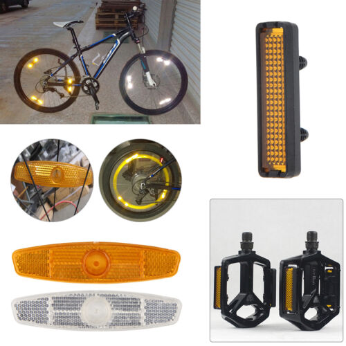 4Pcs Bicycle Wheel Spoke Reflector Mountain Bike Racing Cycling Safe Decoration